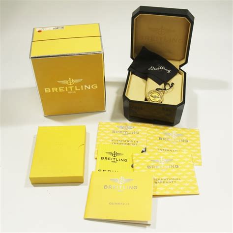 breitling box neu|original Breitling watch box.